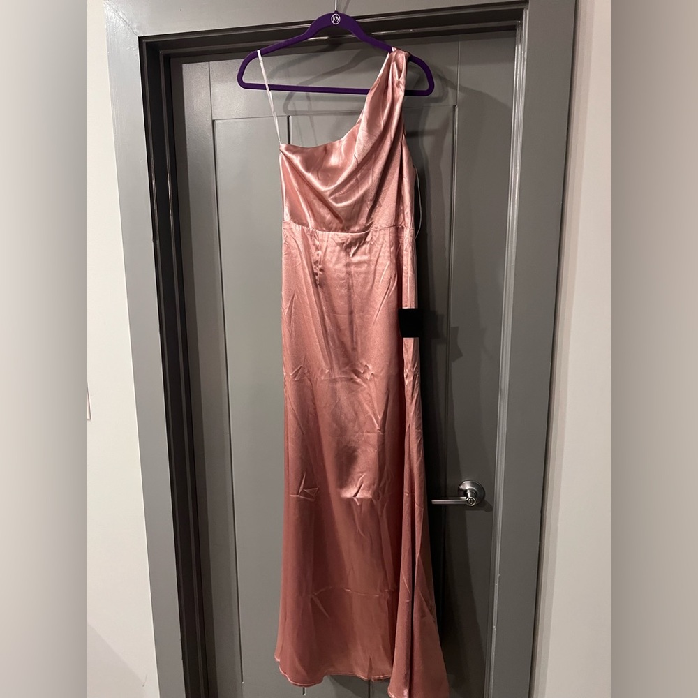 Rose Gold Formal Maxi Dress